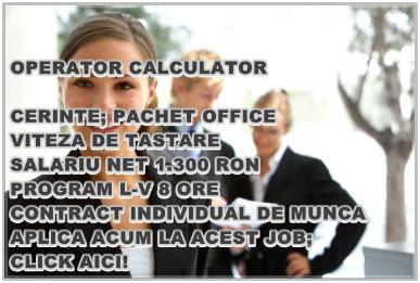 OPERATORI CALCULATOR